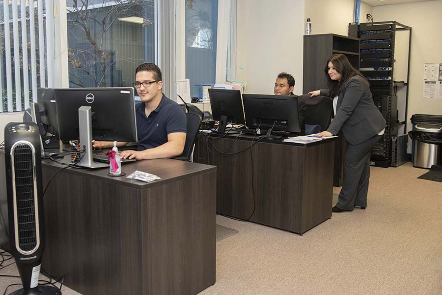 Manhattan CPA firm team working on IRS audit cases and tax compliance documentation for business clients